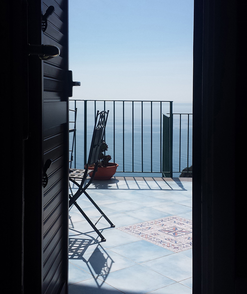 Balcone vista mare Al Poggio Antico
